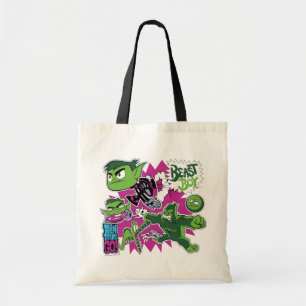 Tonåring Titans Go! Beast Boy Shapeshifts Tygkasse
