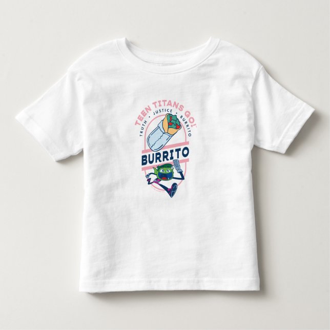 Tonåring Titans Go! Beast Boy "Truth Justice Burri T Shirt (Framsida)