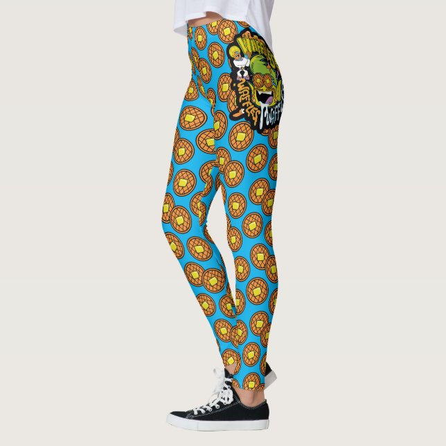 Tonåring Titans Go! | Beast Boy Waffles Leggings (Vänster)