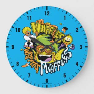 Tonåring Titans Go!   Beast Boy Waffles Stor Klocka