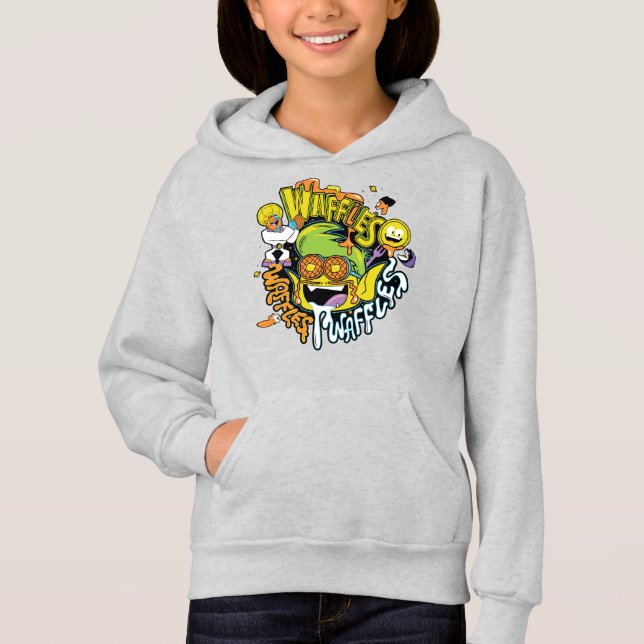 Tonåring Titans Go! | Beast Boy Waffles Tee (Framsida)