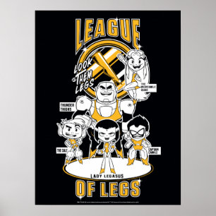 Tonåring Titans Go!   Ben förbund Poster