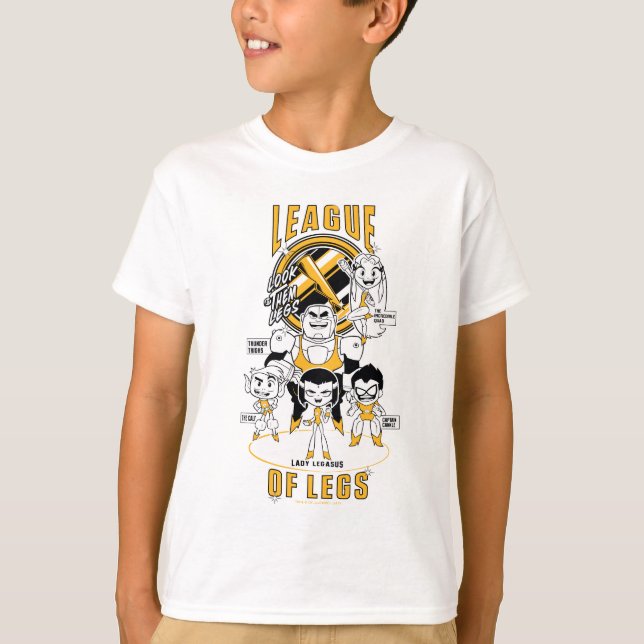 Tonåring Titans Go! | Ben förbund Tee Shirt (Framsida)