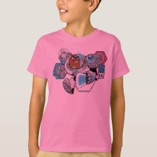 Tonåring Titans Go! Cyborgs arsenalgrafik T-shirt