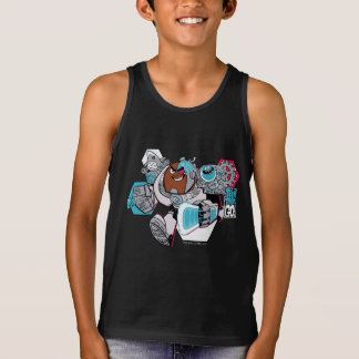 Tonåring Titans Go! | Cyborgs arsenalgrafik Tee