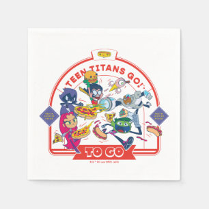 Tonåring Titans Go! Gå Pappersservett