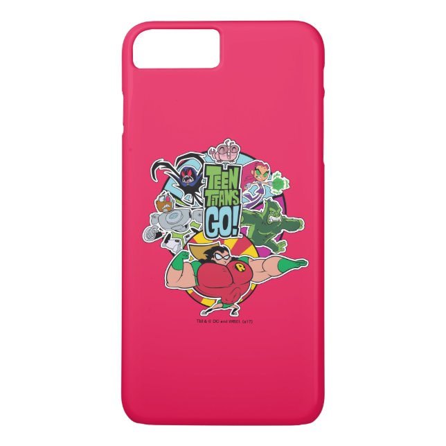 Tonåring Titans Go! | Gruppgrafik för teamgrupp Case-Mate iPhone Skal (Baksida)