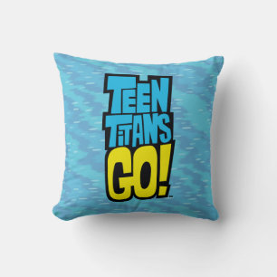 Tonåring Titans Go! LOGOTYP Kudde