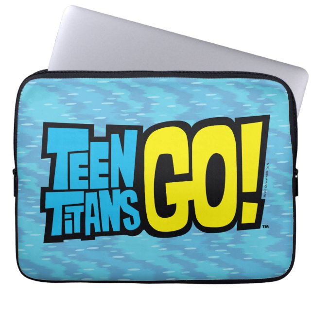 Tonåring Titans Go! | LOGOTYP Laptop Sleeve (Framsidan)