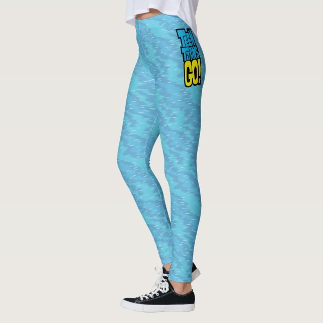 Tonåring Titans Go! | LOGOTYP Leggings (Vänster)