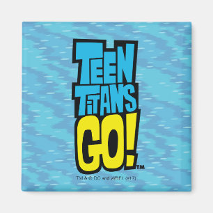 Tonåring Titans Go! LOGOTYP Magnet
