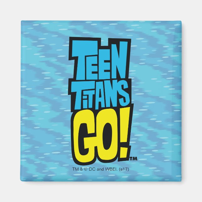 Tonåring Titans Go! | LOGOTYP Magnet (Framsidan)