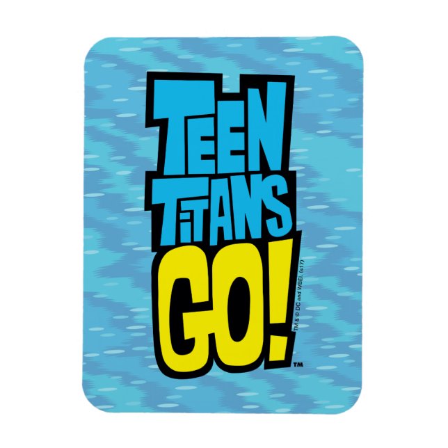 Tonåring Titans Go! | LOGOTYP Magnet (Vertikal)