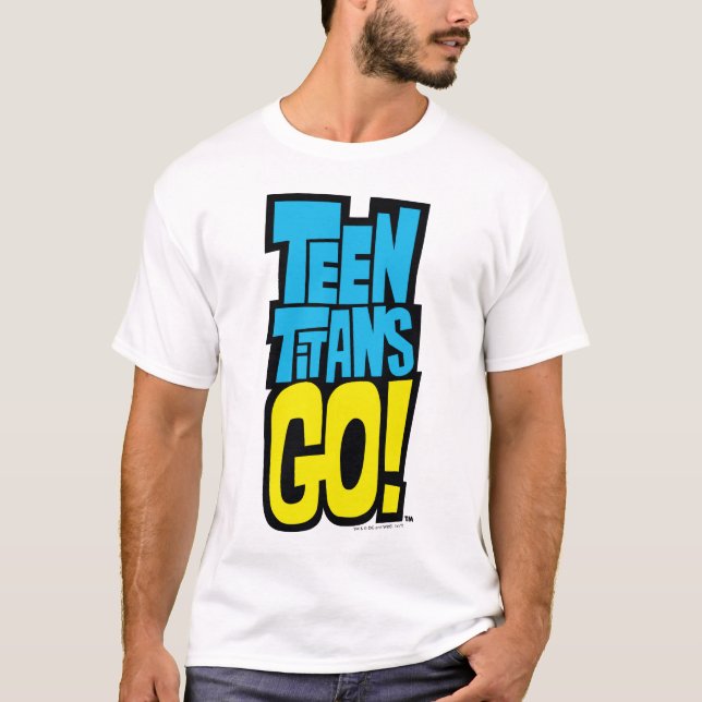 Tonåring Titans Go! | LOGOTYP T Shirt (Framsida)