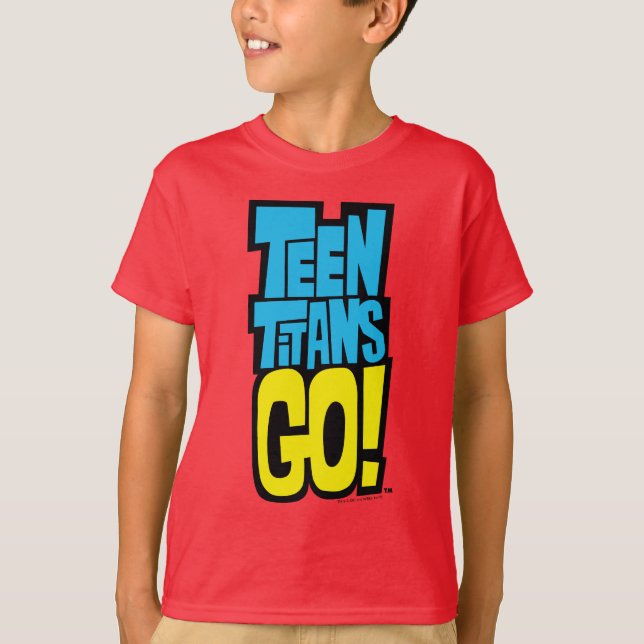 Tonåring Titans Go! | LOGOTYP Tröja (Framsida)