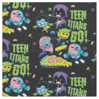 Tonåring Titans Go! | Pizza Graphic i början av 90 Tyg