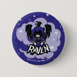 Tonåring Titans Go!   Raven Attack Knapp