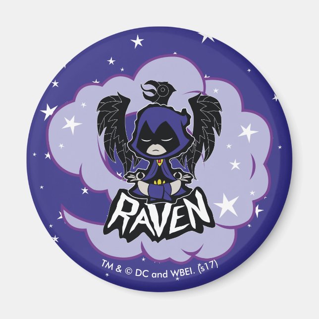 Tonåring Titans Go! | Raven Attack Magnet (Framsidan)
