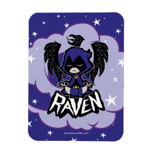 Tonåring Titans Go!   Raven Attack Magnet