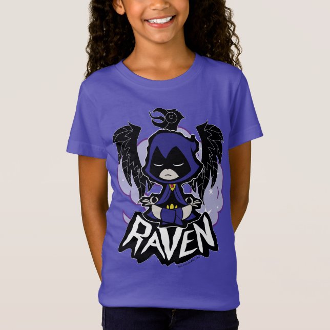 Tonåring Titans Go! | Raven Attack T Shirt (Framsida)