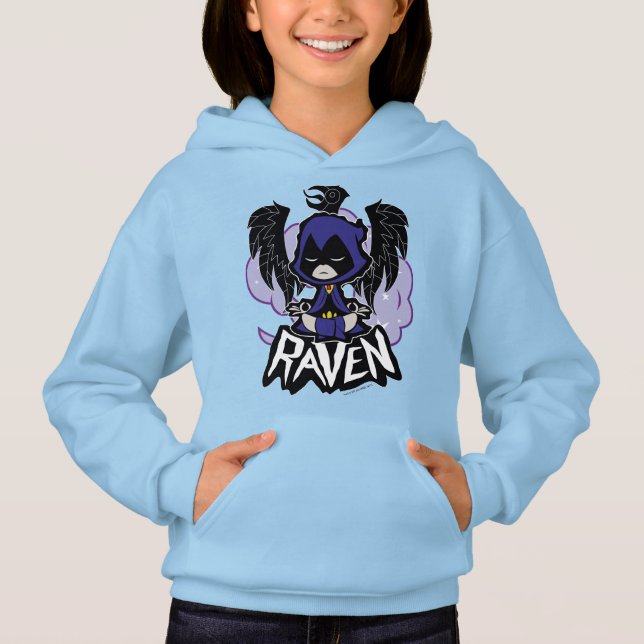 Tonåring Titans Go! | Raven Attack T-shirt (Framsida)