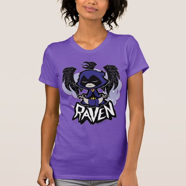 Tonåring Titans Go! | Raven Attack Tee (Framsida)