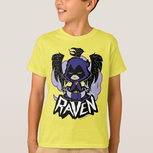 Tonåring Titans Go! | Raven Attack Tee (Framsida)