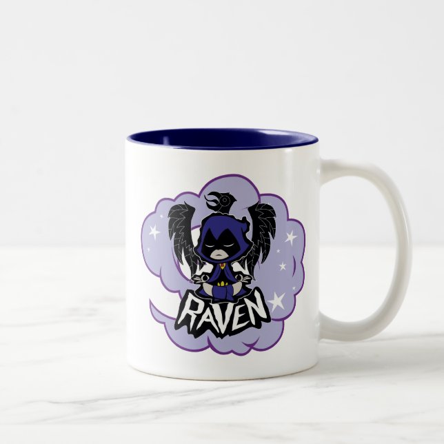 Tonåring Titans Go! | Raven Attack Två-Tonad Mugg (Höger)