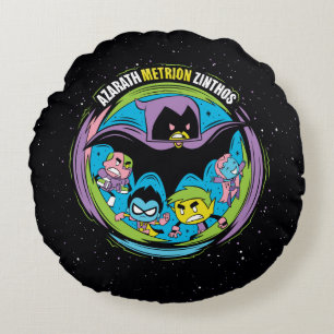 Tonåring Titans Go! Raven "Azarath Metrion Zint Rund Kudde