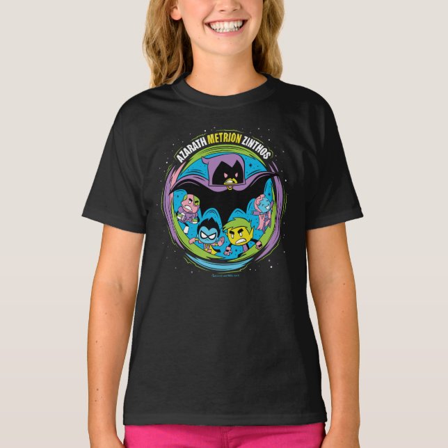 Tonåring Titans Go! | Raven "Azarath Metrion Zinth Tee (Framsida)