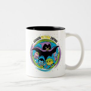 Tonåring Titans Go!   Raven "Azarath Metrion Zinth Två-Tonad Mugg