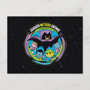 Tonåring Titans Go! Raven "Azarath Metrion Zinth Vykort