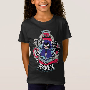 Tonåring Titans Go!   Raven Demonic Powers Graphic Tee