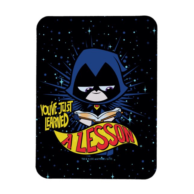 Tonåring Titans Go! | Raven "Earned A Lesson" Magnet (Vertikal)