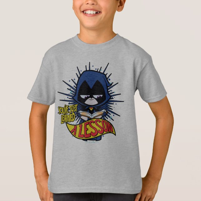 Tonåring Titans Go! | Raven "Earned A Lesson" Tee (Framsida)
