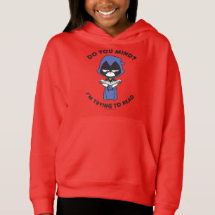 Tonåring Titans Go! Raven "Jag försöker läsa" T-shirt
