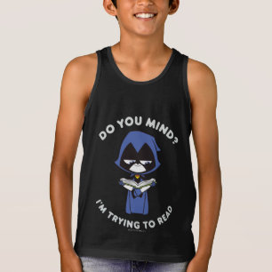 Tonåring Titans Go! Raven "Jag försöker läsa" Tee Shirt