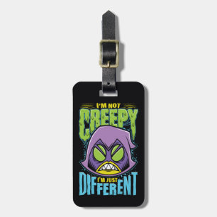 Tonåring Titans Go! Raven "Not Creepy I'm Differ Bagagebricka