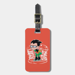 Tonåring Titans Go! Robin Booty Scooty Buns Bagagebricka