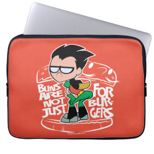 Tonåring Titans Go! Robin Booty Scooty Buns Laptop Sleeve