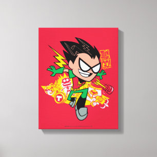 Tonåring Titans Go!   Robin's Arsenal Graphic Canvastryck