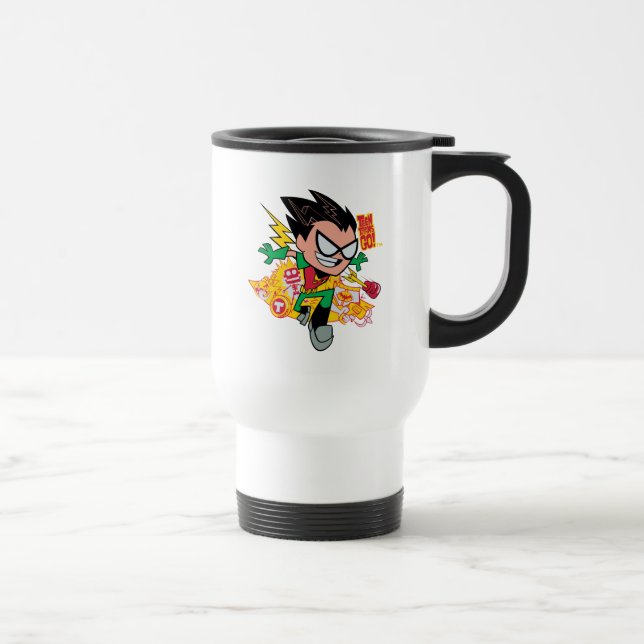 Tonåring Titans Go! | Robin's Arsenal Graphic Resemugg (Höger)