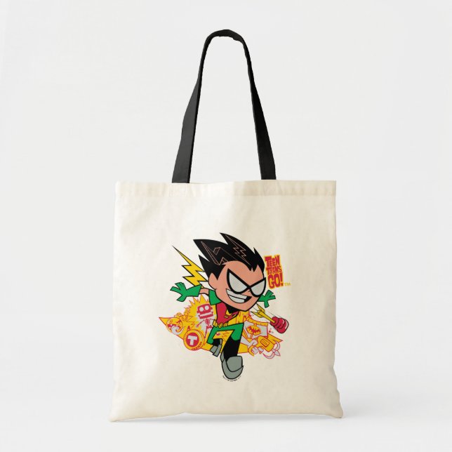 Tonåring Titans Go! | Robin's Arsenal Graphic Tygkasse (Framsidan)