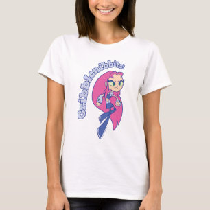 Tonåring Titans Go! Starfire "Cribblenibbits!" T-shirt