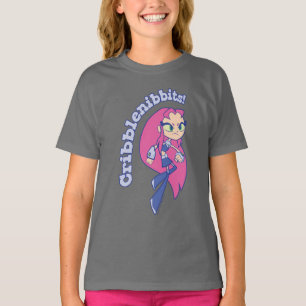 Tonåring Titans Go! Starfire "Cribblenibbits!" Tee