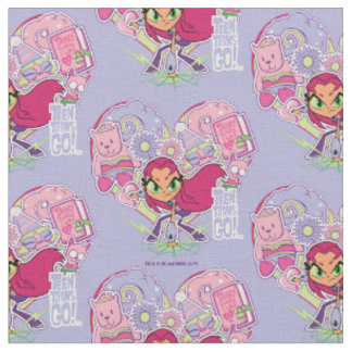 Tonåring Titans Go! | Starfire Heart Slå Graphic Tyg