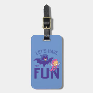 Tonåring Titans Go! Starfire & Raven "have the R Bagagebricka