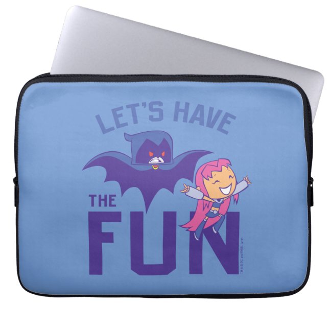 Tonåring Titans Go! | Starfire & Raven "have the R Laptop Sleeve (Framsidan)