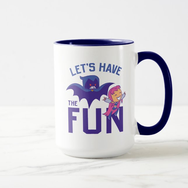 Tonåring Titans Go! | Starfire & Raven "have the R Mugg (Höger)