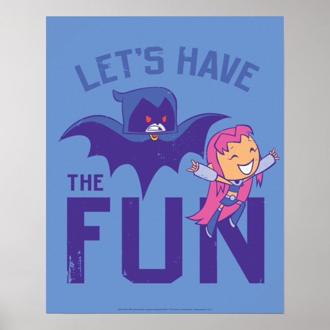 Tonåring Titans Go! | Starfire & Raven "have the R Poster (Framsidan)